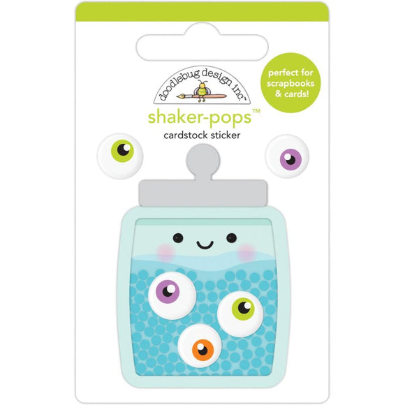 Shaker Pops Sticker - Eye Candy - Happy Haunting - Doodlebug