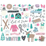 Ephemeras Bits & Pieces - Feelin Frosty - Simple Stories