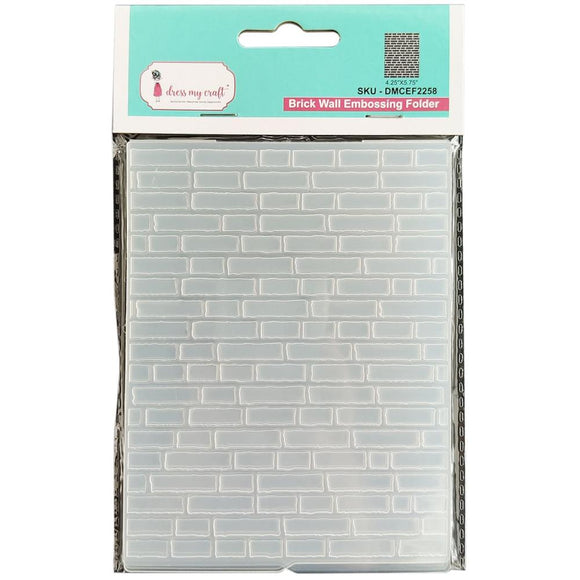 Embossing Folder - Carpeta de Textura - Brick Wall