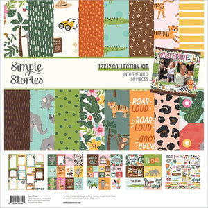 12x12 Collection Kit - Into The Wild - Simple Stories
