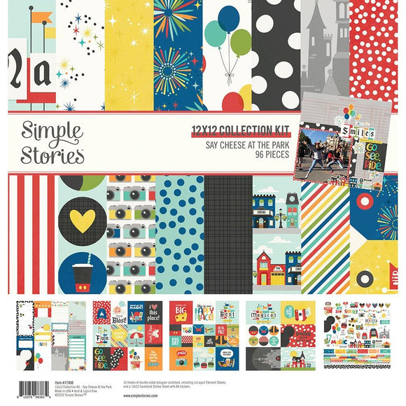 12x12 Collection Kit - Say Cheese at the Park - Simple Stories