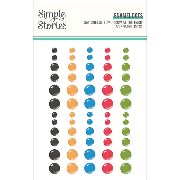 Enamel Dots - Say Cheese Tomorrow at the Park - Simple Stories