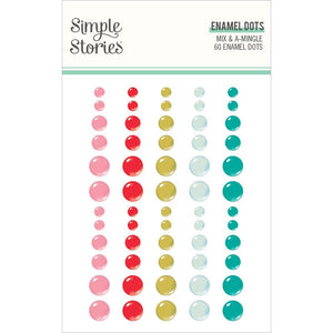 Enamel Dots - Mix & A-Mingle - Simple Stories