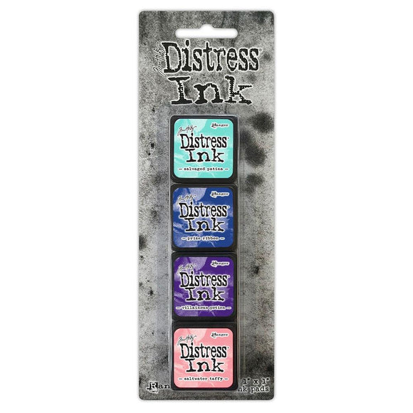 Tintas Distress Mini #17 - Kit de 4 tintas - Ranger