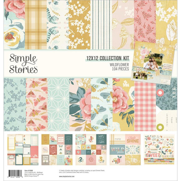 12x12 Collection Kit - Wildflower - Simple Stories