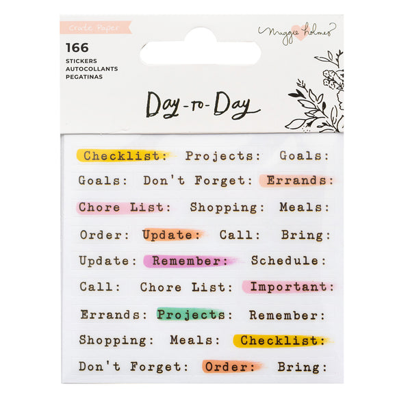 Mini Libro de Stickers 2 - Planners Day to Day