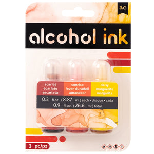 Tintas de Alcohol (3 colores) - Sunrise - AC