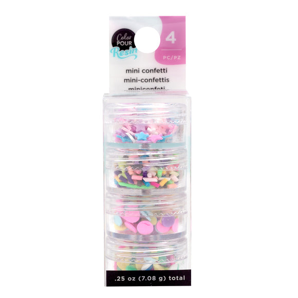 Color Pour Resin - Mini Confeti - Pastel