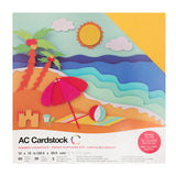 Paquete de Cartulinas de Colores 12x12 - AC Cardstock - Summer