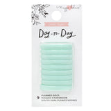 Discos para Planners - Mint - Pequeños - Day to Day