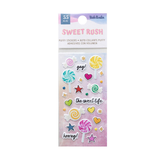 Puffy Stickers - Sweet Rush - Vicki Boutin