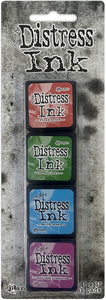 Tintas Distress Mini #2 - Kit de 4 tintas - Ranger