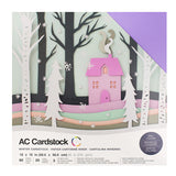 Paquete de Cartulinas de Colores 12x12 - AC Cardstock - Winter