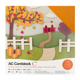 Paquete de Cartulinas de Colores 12x12 - AC Cardstock - Autumn