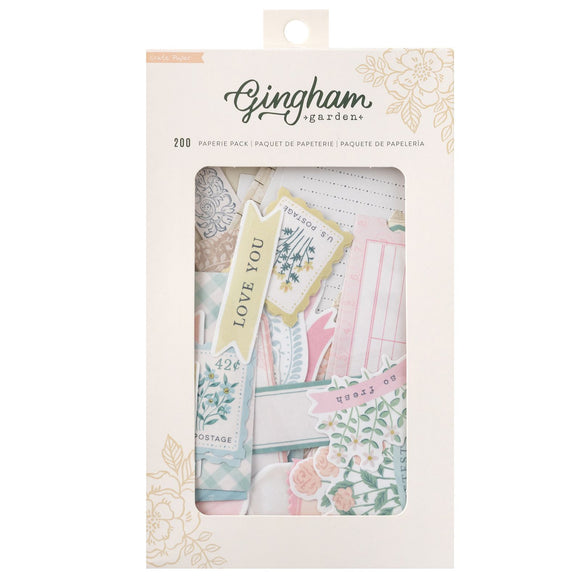 Paperie Pack - Gingham Garden - Craate Paper