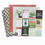 Paper Pad 12x12 - Evergreen & Holly - VIcki Boutin