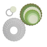 Sizzix Framelits - Circles, Scallop - Circulos Escalopados