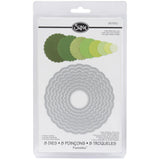 Sizzix Framelits - Circles, Scallop - Circulos Escalopados