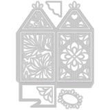 Sizzix Thinlits - Elegant Favor Box - Caja Elegante