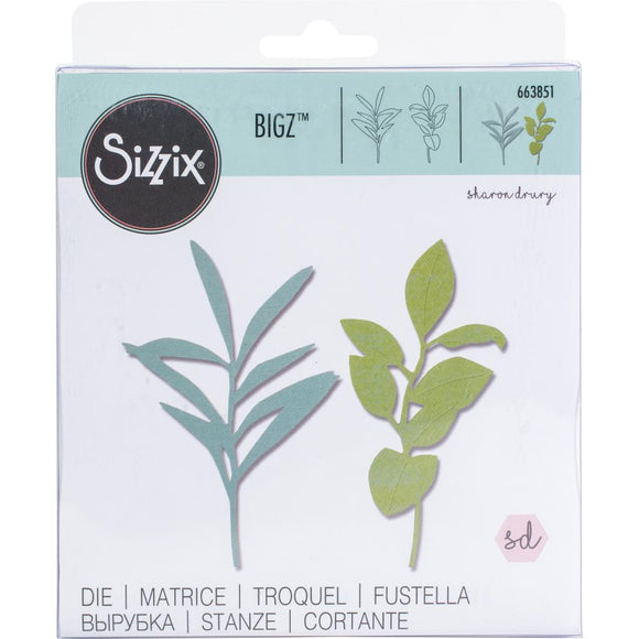 Sizzix Bigz - Tropical Stems - Tallos Tropicales