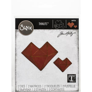 Sizzix Thinlits - Faceted Heart