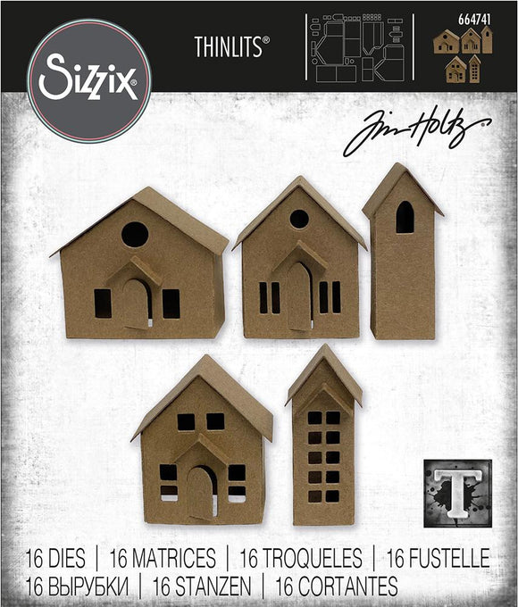 Sizzix Thinlits - Paper Village