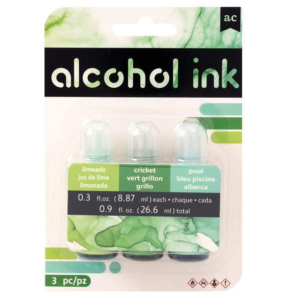 Tintas de Alcohol (3 colores) - Limade - AC