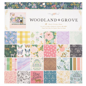 Paper Pad 12x12 - Woodland Grove - Maggie Holmes