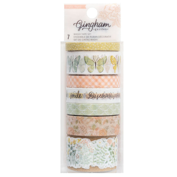 Washi Tapes - Gingham Garden - Craate Paper