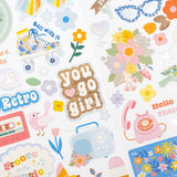 Stickers 6x12 - Flower Girl - Jen Hadfield