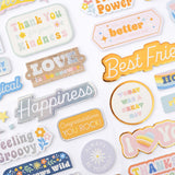 Foam Stickers de Frases - Thickers - Flower Girl - Jen Hadfield