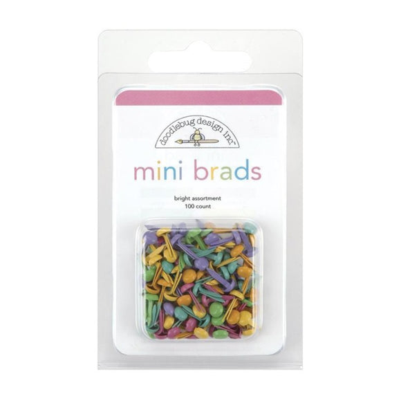 Mini Brads Bright - Doodlebug