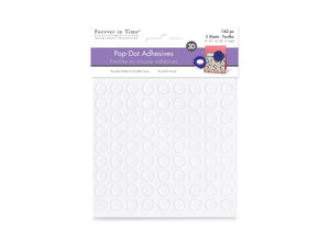 3D Pop Dot Adhesives -  Círculos de Foam Doble Contacto 3/8" - 162 piezas