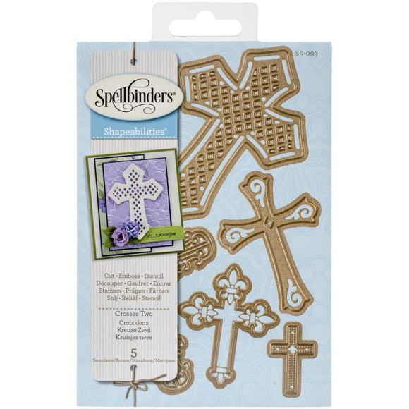 Spellbinders Crosses Two - Troquel