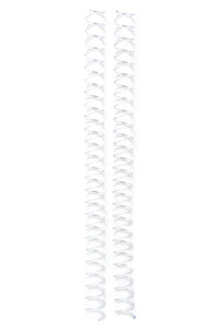 Espirales Clear - 0.625 x 12 pulgadas