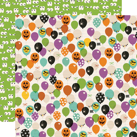 Papel con Diseño Doble Cara 12x12 - Faboolous - Say Cheese Halloween - Simple Stories