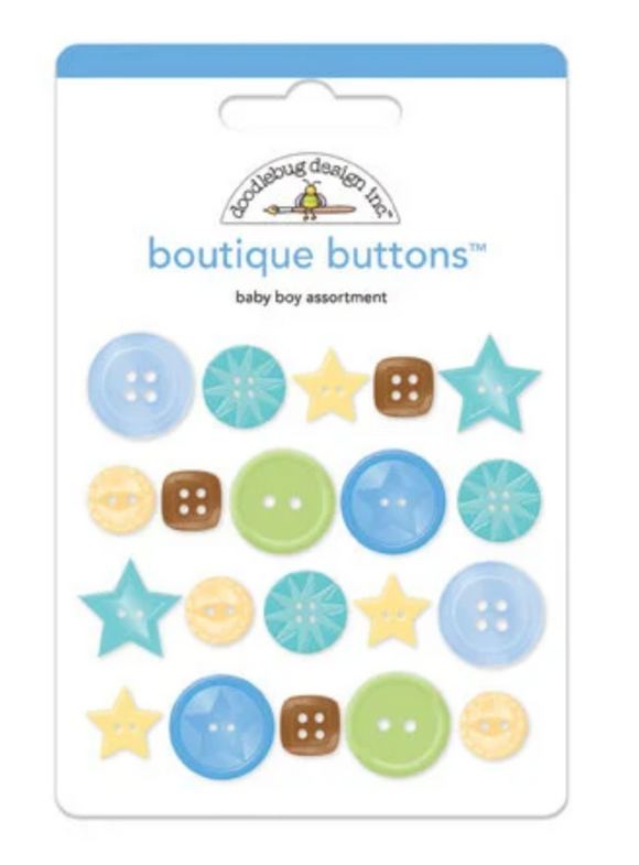 Botones Decorativos - Pasteles - Special Delivery - Doodlebug