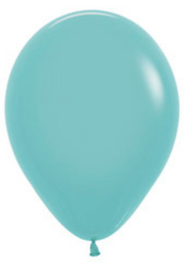 Globo Latex 12" PK25 - Aguamarina Fashion Sólido 037- Sempertex