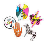 Vinyl Stickers - Brave & Bold - Amy Tangerine