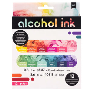 Tintas de Alcohol Value Pack (12 colores) - AC